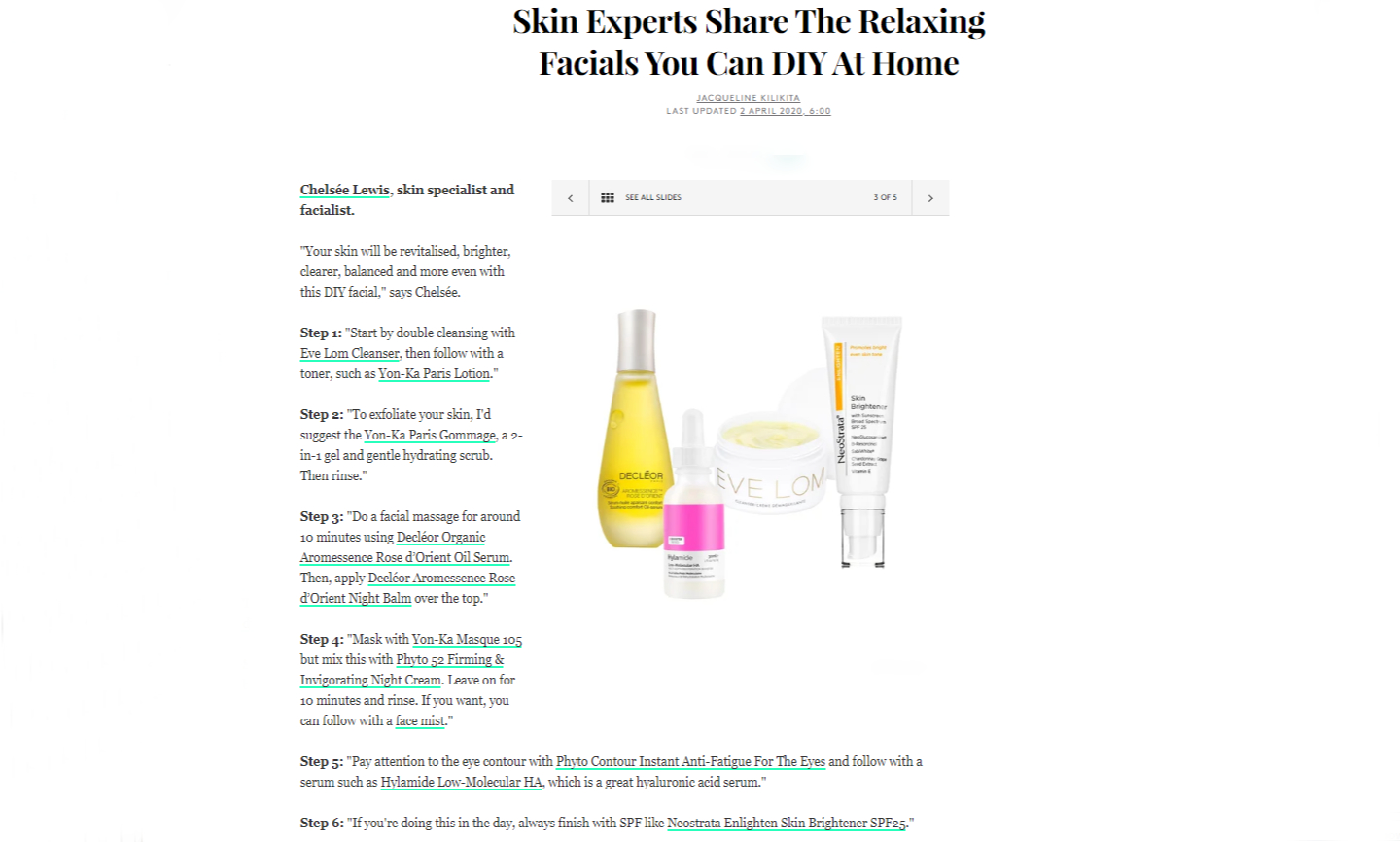 Skin Experts Share